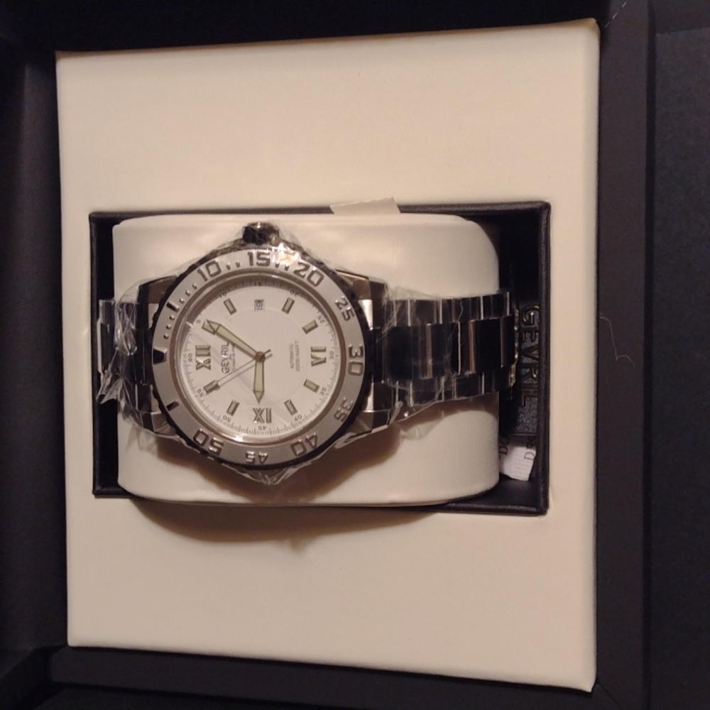 Gevril men's wrist watch.